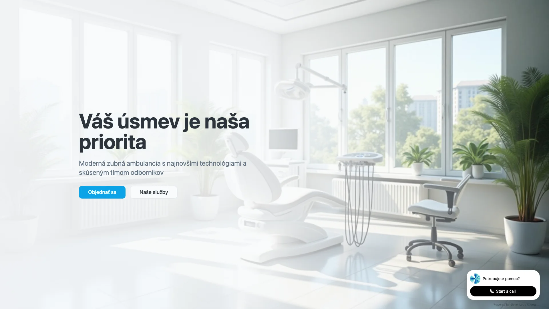 Dentist Website preview