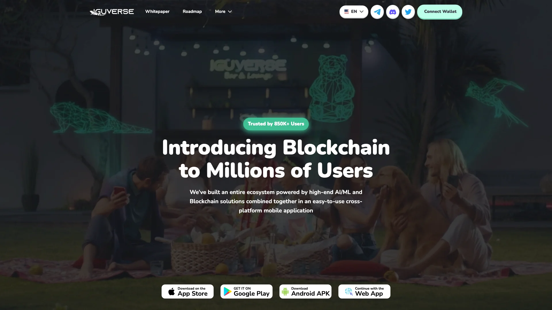 IGUVerse Desktop View